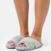 Anna Field Pantuflas - Grey, Mujer