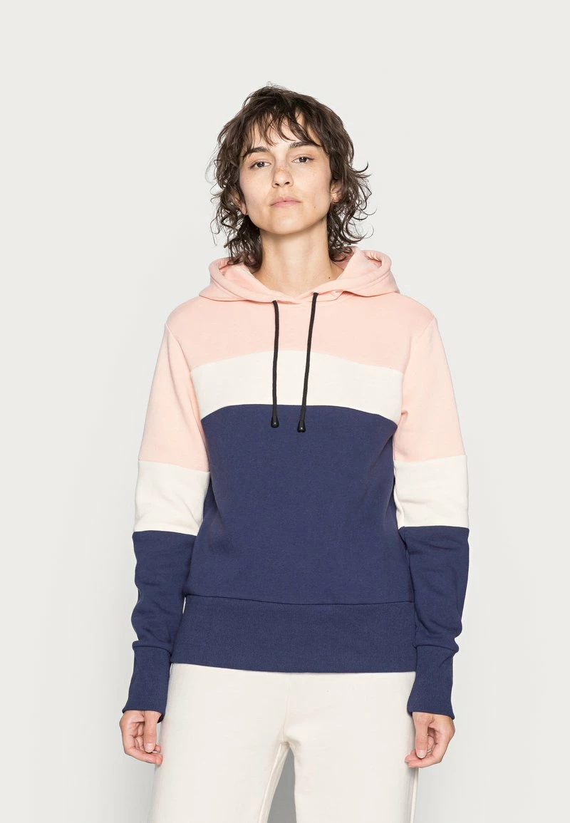 Anna Field HOODED SWEATSHIRT - Jersey Con Capucha - Dark Blue-red-pink, Mujer 3 Anna Field HOODED SWEATSHIRT - Jersey Con Capucha - Dark Blue-red-pink, Mujer