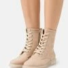Anna Field Botines Con Cordones - Beige, Mujer -ANNA FIELD Ventas ae255e03f3794ed4babfaef748aab41a