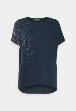 Anna Field Camiseta Estampada - Dark Blue, Mujer