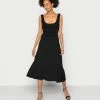 Anna Field WIDE STRAP FIT MIDI DRESS - Vestido Ligero - Black, Mujer -ANNA FIELD Ventas b0b3c7d942db4e57ab3bf89c54acc7fb