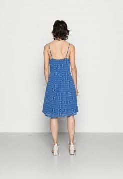 Anna Field STRAPPA FIT AND FLARE - Vestido Informal - Blue, White, Mujer -ANNA FIELD Ventas b0f697241e4140cdbe4786a00e02bf55