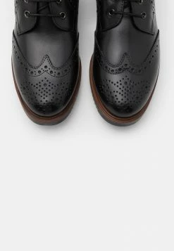 Anna Field LEATHER - Botines Con Cordones - Black, Mujer -ANNA FIELD Ventas b137a611f6dd440db154f905fb5fe1cd