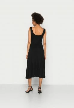 Anna Field WIDE STRAP FIT MIDI DRESS - Vestido Ligero - Black, Mujer -ANNA FIELD Ventas b13cf53f17364fe5a689b528d364a69e