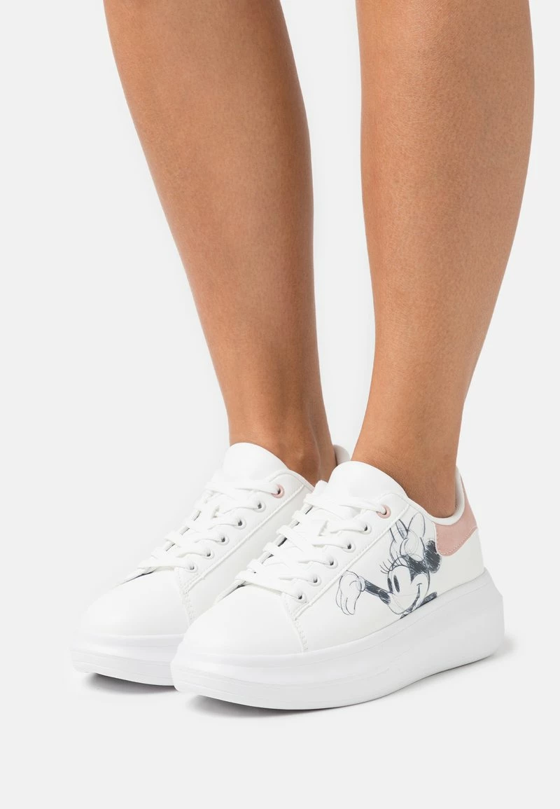 Anna Field DISNEY MICKEY MOUSE - Zapatillas - White/light Pink, Mujer 3 Anna Field DISNEY MICKEY MOUSE - Zapatillas - White/light Pink, Mujer