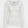 Anna Field Camiseta De Manga Larga - White, Mujer -ANNA FIELD Ventas b1598006b05c4e668730a0fd39545e28