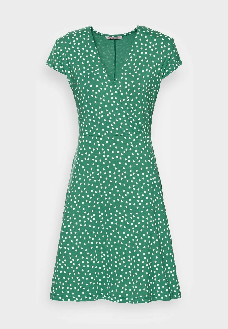 Anna Field Vestido Ligero - Green/white, Mujer 6 Anna Field Vestido Ligero - Green/white, Mujer - Imagen 4