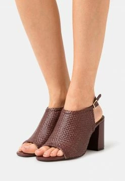 Anna Field LEATHER - Sandalias - Cognac, Mujer