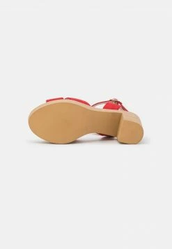 Anna Field LEATHER - Sandalias De Tacón - Red, Mujer -ANNA FIELD Ventas b2940d13b5514e8cb2938b69caf5133d