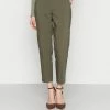 Anna Field Pantalones Chinos - Dark Green, Mujer