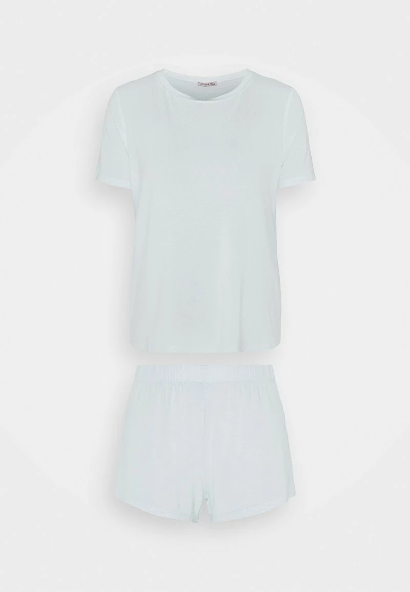 Anna Field Basic Short Set - Pijama - Blue, Mujer 6 Anna Field Basic Short Set - Pijama - Blue, Mujer - Imagen 4