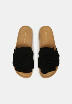 Anna Field COMFORT LEATHER - Pantuflas - Black, Mujer -ANNA FIELD Ventas b3e356134936448faf3776459920f417