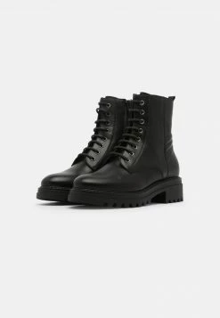 Anna Field LEATHER - Botines Con Cordones - Black, Mujer -ANNA FIELD Ventas b4a8e127dc514162b6425beffe257698