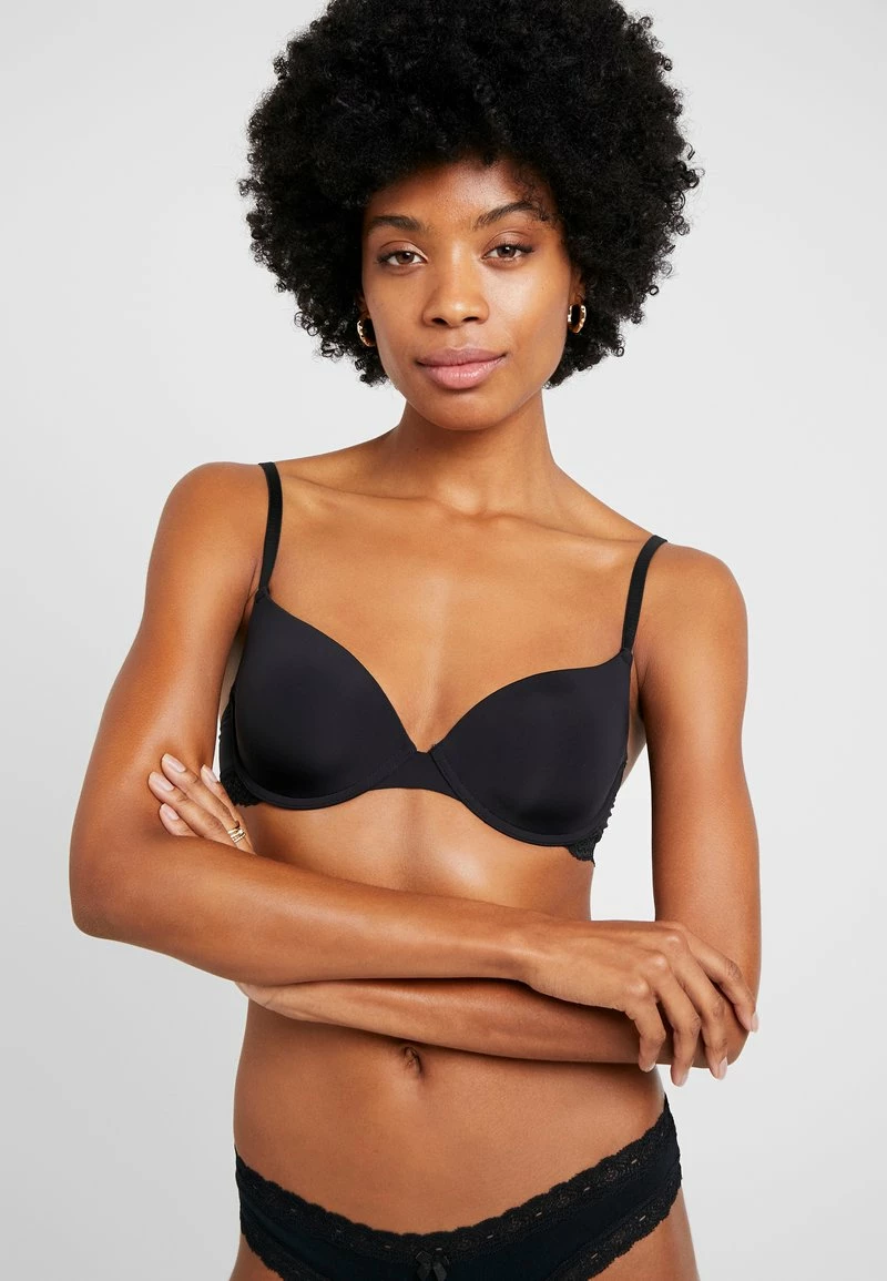 Anna Field NADINE 2PP TSHIRT BRA PLAIN MICRO W LACE WING - Sujetador Básico - Black/white, Mujer 5 Anna Field NADINE 2PP TSHIRT BRA PLAIN MICRO W LACE WING - Sujetador Básico - Black/white, Mujer - Imagen 3