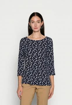 Anna Field Camiseta De Manga Larga - Dark Blue, Mujer