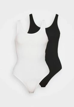 Anna Field 2 PACK - Body - Black/white, Mujer -ANNA FIELD Ventas b6ef13ec2831406994a62a482b466e7c