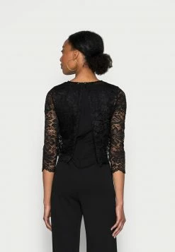 Anna Field Occasion SET - Detacheable Lace Top With V Neck Sleeveless Jumpsuit - Mono - Black, Mujer -ANNA FIELD Ventas b7003786cb9040f281e6f6ce228c88c4
