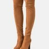 Anna Field Botas Con Plataforma - Cognac, Mujer -ANNA FIELD Ventas b77a8a000ab64f809927e252fee85a2e