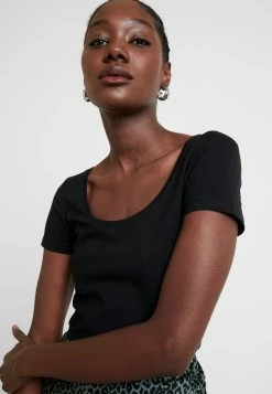 Anna Field 2 PACK - Camiseta Básica - Black, Mujer -ANNA FIELD Ventas b7a0cf434b134981a98f4eb170547af8