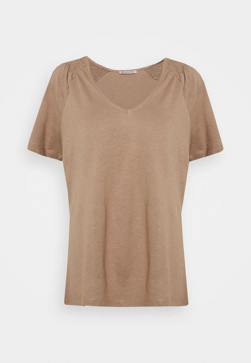 Anna Field Camiseta Básica - Light Brown, Mujer 3 Anna Field Camiseta Básica - Light Brown, Mujer