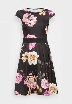 Anna Field Vestido Ligero - Black/pink, Mujer -ANNA FIELD Ventas bae5041a02844320ae882c751dbb74ea