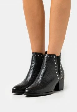 Anna Field LEATHER - Botines Bajos - Black, Mujer
