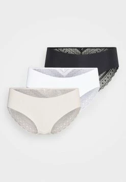 Anna Field FROLICE 3PP SHORT - Braguitas - Black/nude/white, Mujer -ANNA FIELD Ventas bd37ac7323d741c085bc03f4d7384882