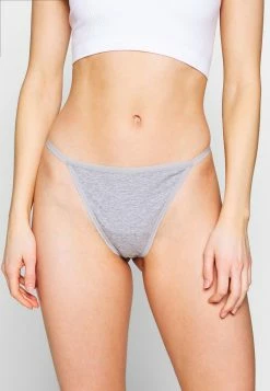 Anna Field CODY 5PP THONG THIN STRAP - Tanga - Grey/white/black, Mujer -ANNA FIELD Ventas be81da6b43424a51a97e3a825b70cb4c