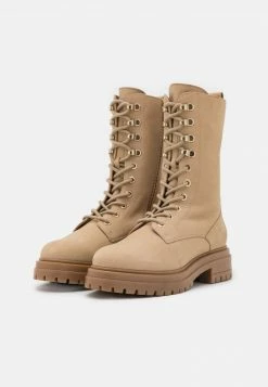 Anna Field LEATHER - Botas Con Plataforma - Beige, Mujer -ANNA FIELD Ventas be8fd60ac4484a11913bf4cc4d0b3bc7