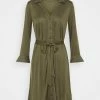Anna Field Vestido Camisero - Khaki, Mujer -ANNA FIELD Ventas bedc3135b21941348bad72b22d2d9362