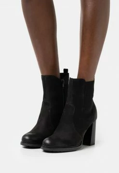 Anna Field LEATHER - Botines - Black, Mujer