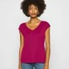 Anna Field Camiseta Básica - Berry, Mujer -ANNA FIELD Ventas c011120b916c4188a414fa4ea23e5fa7