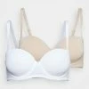 Anna Field 2 PACK - Sujetador Sin Tirantes/multiescote - White/nude, Mujer -ANNA FIELD Ventas c0158687ae4440d0b909d86fee932892