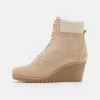 Anna Field LEATHER WINTER BOOT - Botines De Cuña - Camel, Mujer -ANNA FIELD Ventas c02cc5af67964c4d8fa47e1c89a525fc