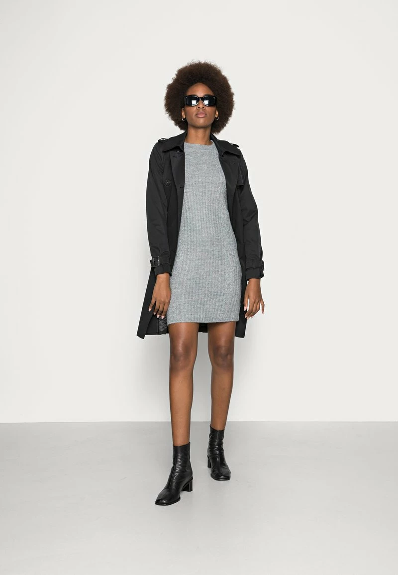 Anna Field Vestido De Punto - Mottled Light Grey, Mujer 4 Anna Field Vestido De Punto - Mottled Light Grey, Mujer - Imagen 2