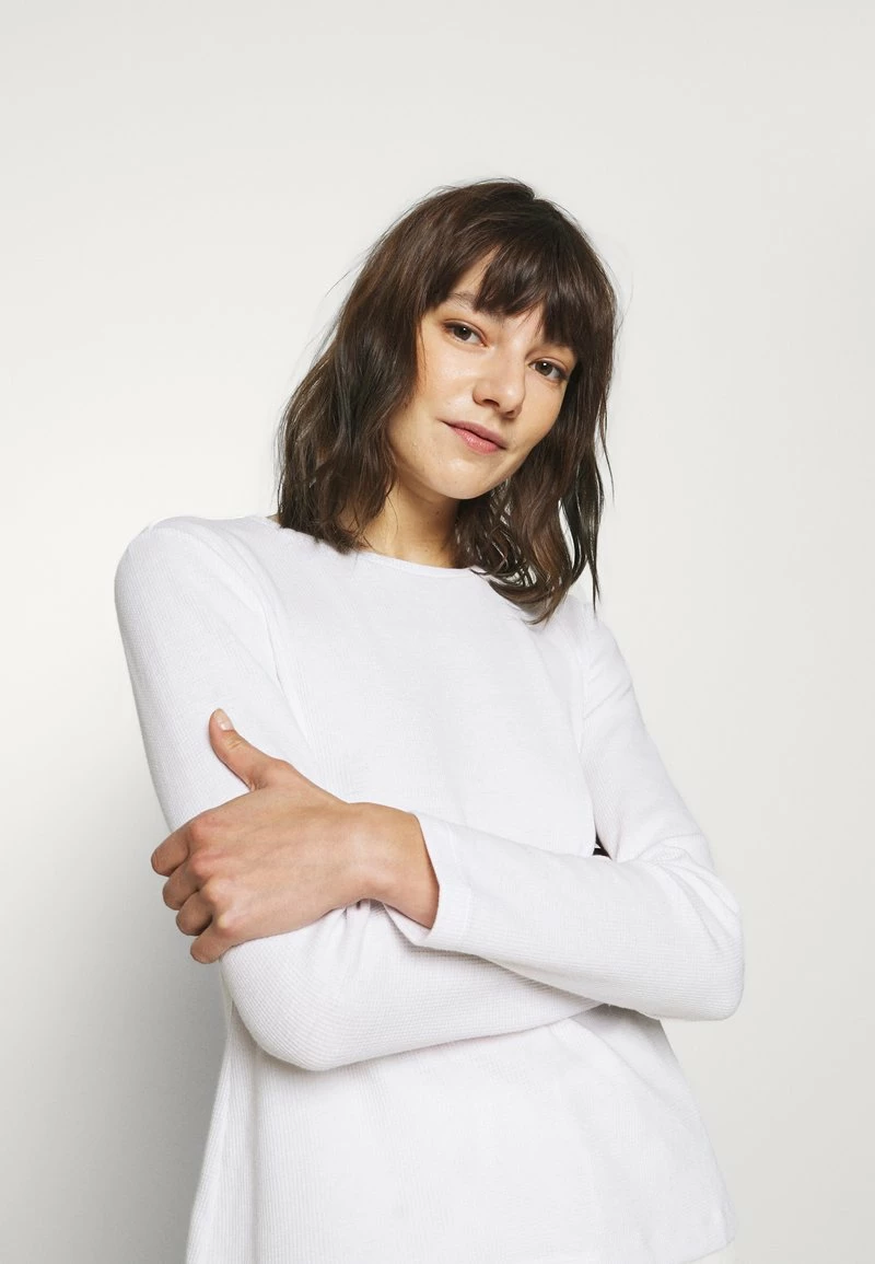 Anna Field WAFFLE PIQUÉ - Camiseta De Manga Larga - White, Mujer 6 Anna Field WAFFLE PIQUÉ - Camiseta De Manga Larga - White, Mujer - Imagen 4