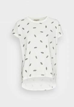 Anna Field MANDALA FEATHER TEE - Camiseta Estampada - White, Mujer -ANNA FIELD Ventas c17f2f054c2d47ae9790c9ccfe4111c1