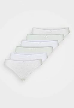 Anna Field GEORGINA 7PP THONG COTTON - Tanga - Green /grey /white, Mujer -ANNA FIELD Ventas c5def3af97d44d52b8c244a8cbf73c2e