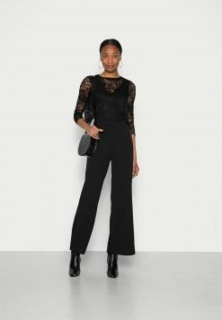 Anna Field Occasion SET - Detacheable Lace Top With V Neck Sleeveless Jumpsuit - Mono - Black, Mujer -ANNA FIELD Ventas c69903bd700a40e9bcae455ce8416d6b