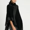 Anna Field Poncho - Black/gold, Mujer -ANNA FIELD Ventas c717049de3cf41938d7f36ece512f36e