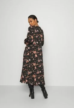 Anna Field Vestido Informal - Black/pink/orange, Mujer -ANNA FIELD Ventas c79217e4530b40bb874ff11645668477