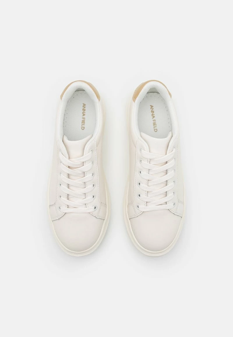 Anna Field LEATHER - Zapatillas - White/gold, Mujer 8 Anna Field LEATHER - Zapatillas - White/gold, Mujer - Imagen 6