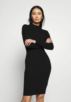 Anna Field Vestido De Punto - Black, Mujer