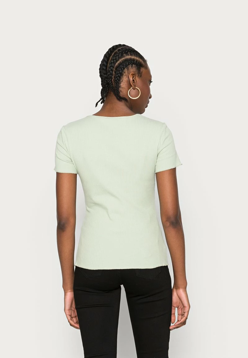 Anna Field Camiseta Básica - Light Green, Mujer 5 Anna Field Camiseta Básica - Light Green, Mujer - Imagen 3