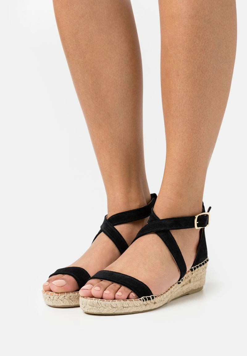 Anna Field COMFORT LEATHER - Alpargatas - Black, Mujer 3 Anna Field COMFORT LEATHER - Alpargatas - Black, Mujer