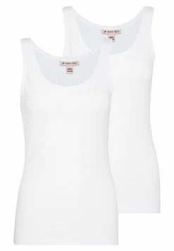 Anna Field 2 PACK - Top - White, Mujer