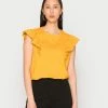 Anna Field Camiseta Básica - Dark Yellow, Mujer 1 Anna Field Camiseta Básica - Dark Yellow, Mujer -ANNA FIELD Ventas cea8bde4f0074d3a941743f20b309d75