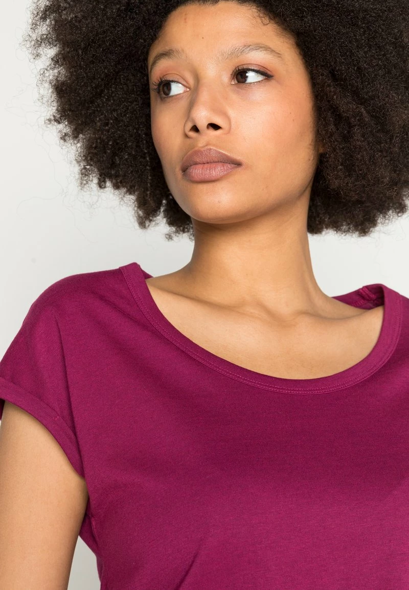 Anna Field Camiseta Básica - Dark Red, Mujer 7 Anna Field Camiseta Básica - Dark Red, Mujer - Imagen 5
