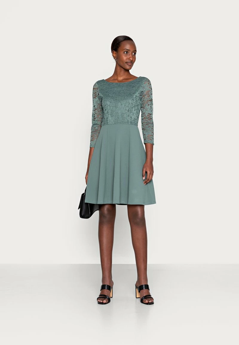 Anna Field Vestido De Cóctel - Dark Green, Mujer 4 Anna Field Vestido De Cóctel - Dark Green, Mujer - Imagen 2