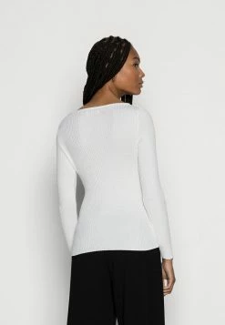 Anna Field BOATNECK JUMPER - Jersey De Punto - White, Mujer -ANNA FIELD Ventas d1849a60d6894342a5275e60d68029f4